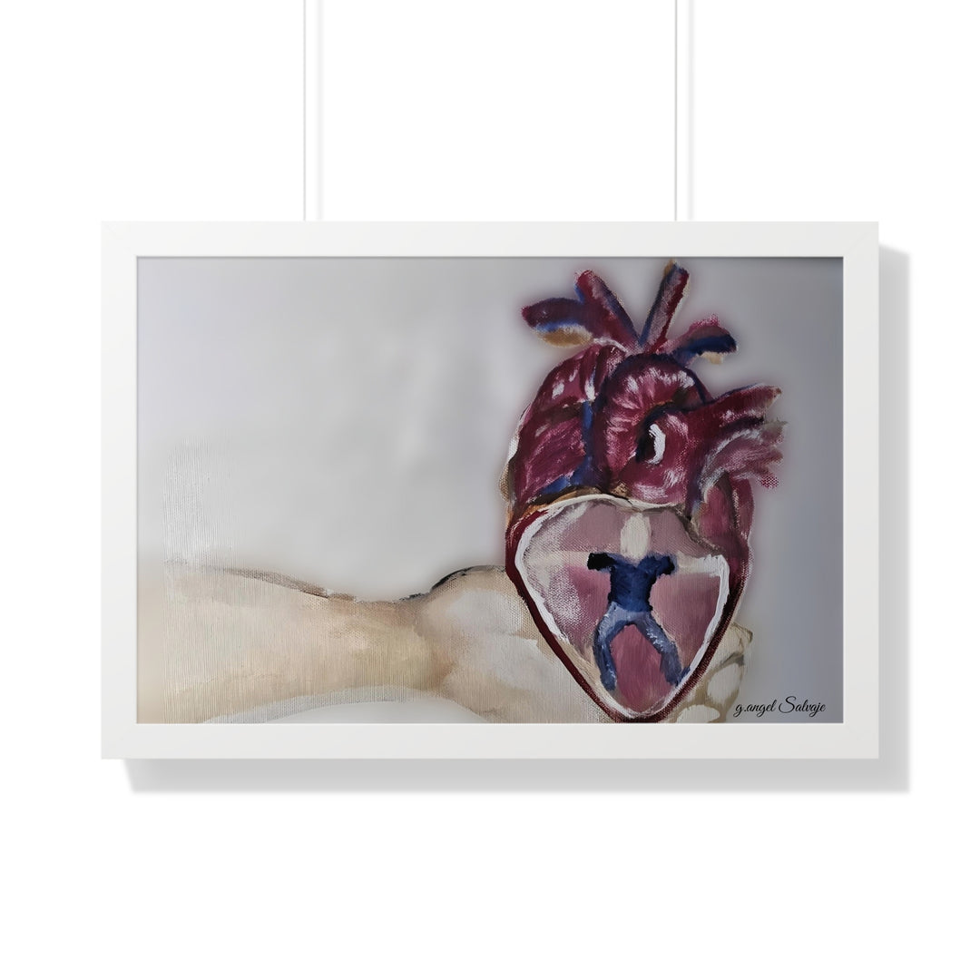 Abiding Within Framed Horizontal Poster