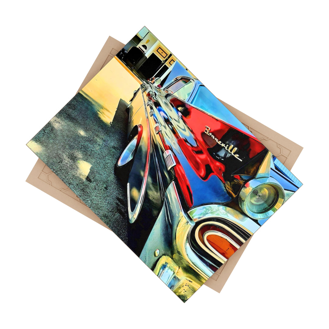 1959 Bonneville QUARTER PANEL TAIL LIGHT Ceramic Photo Tile
