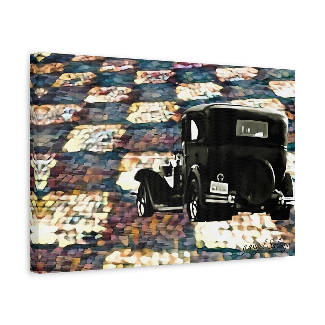 Checkered Past ,Matte Canvas, Stretched, 1.25"