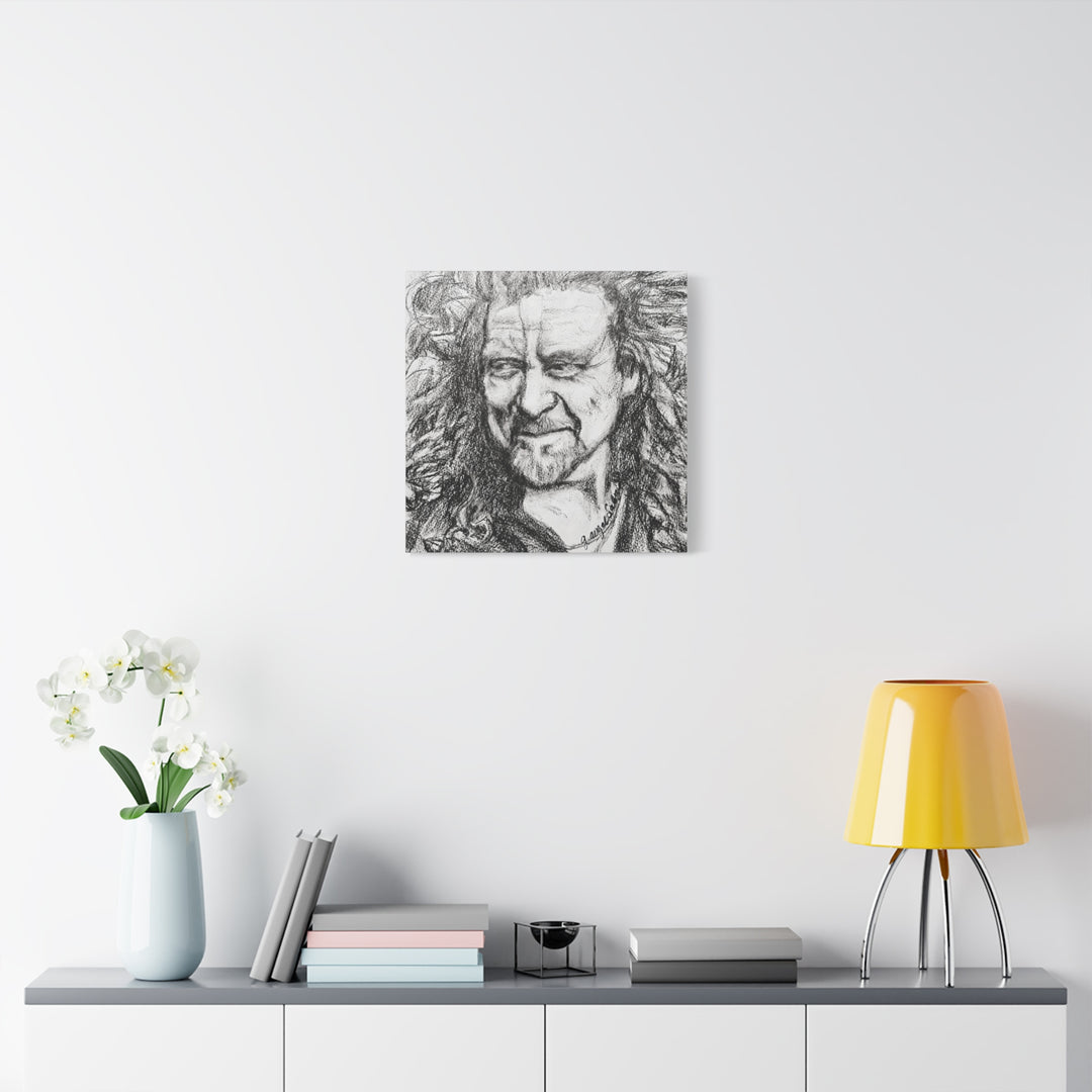Canvas Print - Robert Plant Rock and Roll Portrait