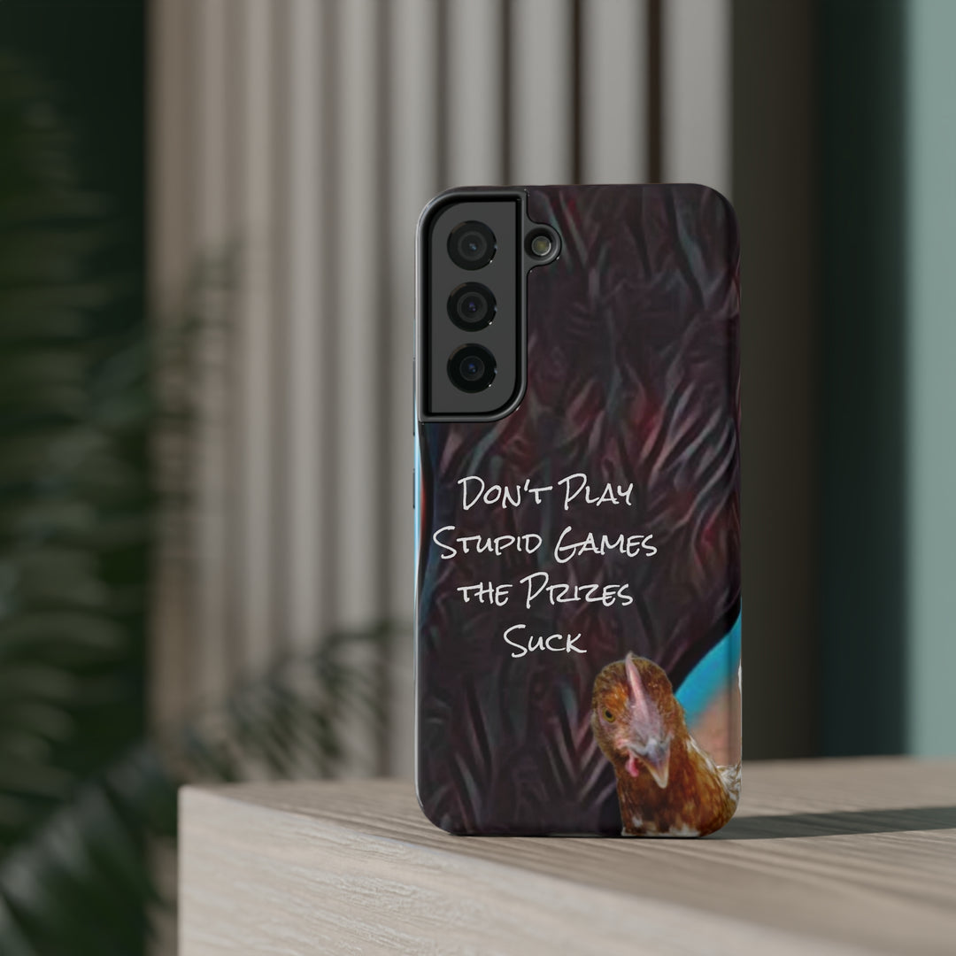 Spot the Chicken, Stupid Prizes Impact-Resistant Cases