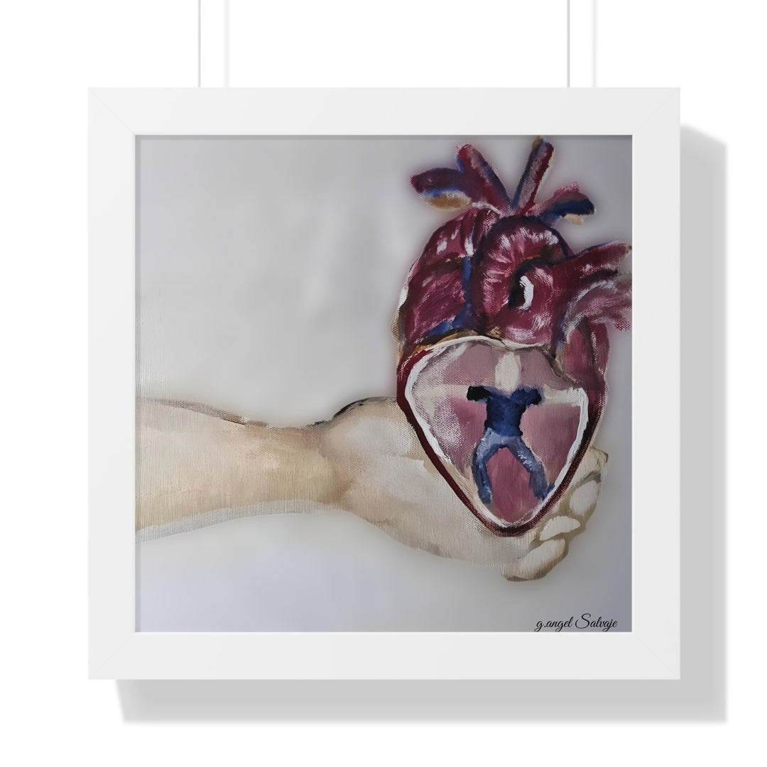 Abiding Within Framed Horizontal Poster