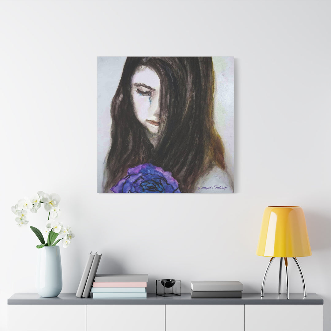 Weeping g , Matte Canvas, Stretched, 1.25"