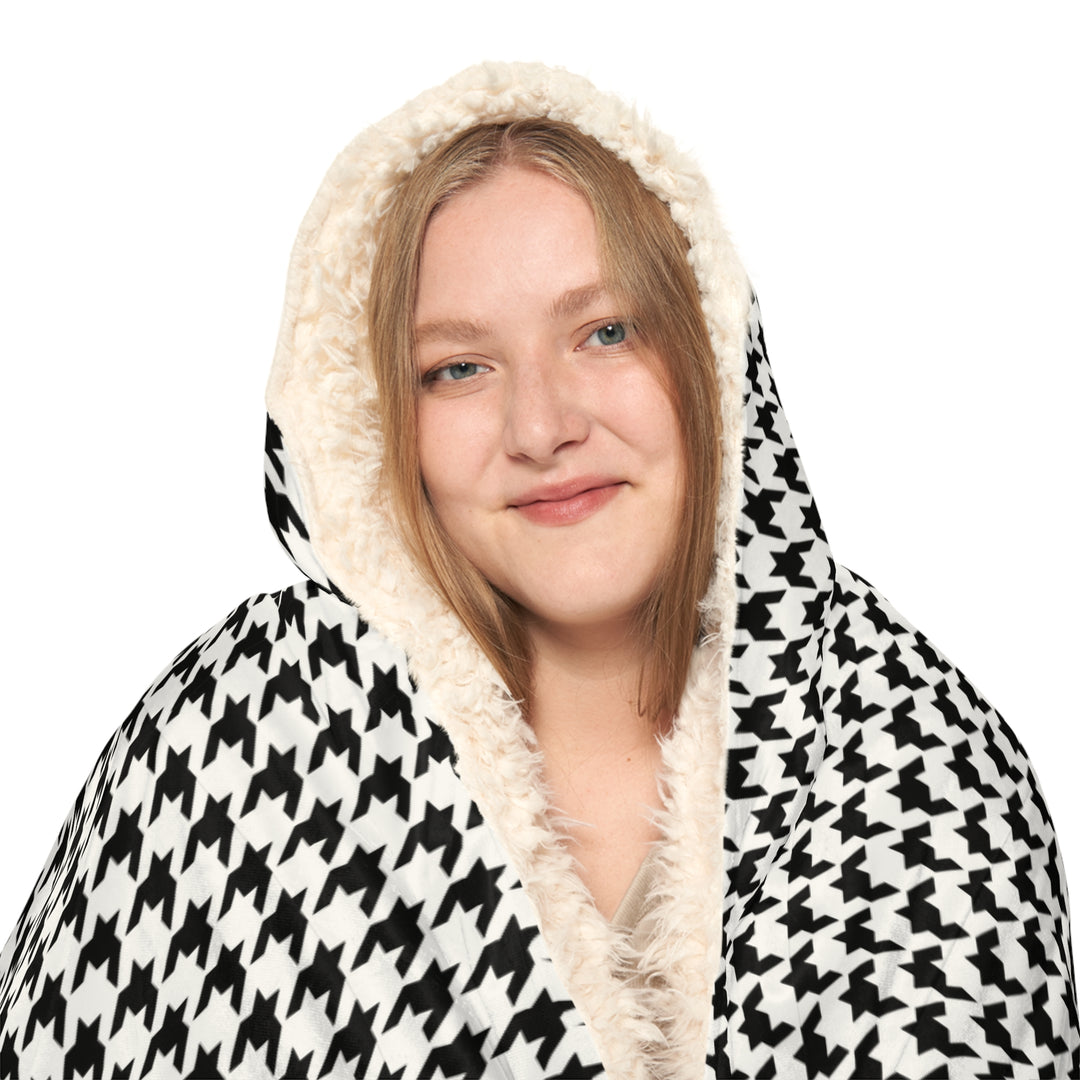 Hound Tooth Snuggle Blanket