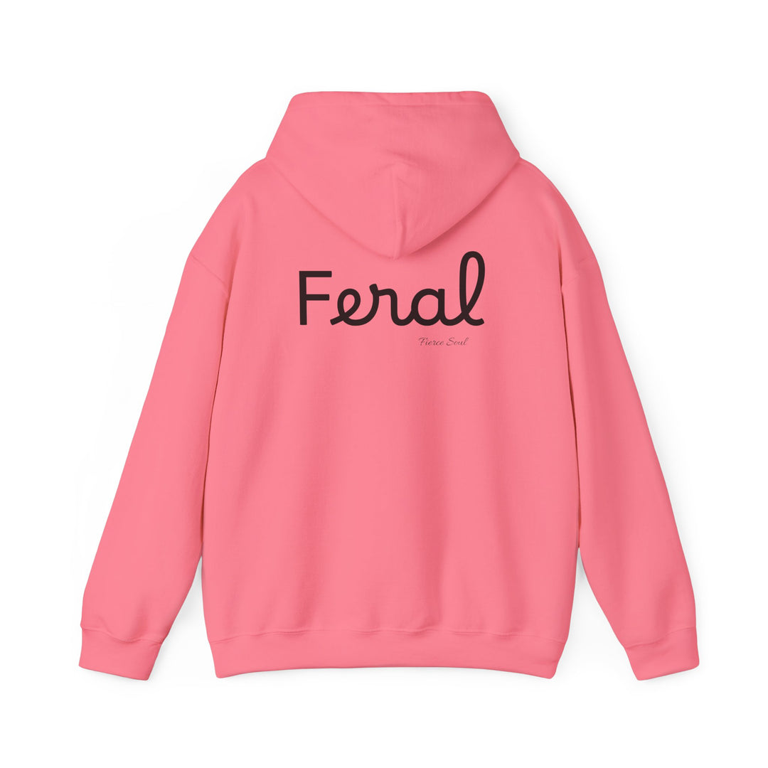 Hooded Sweatshirt - Feral Cat Drama Free Design