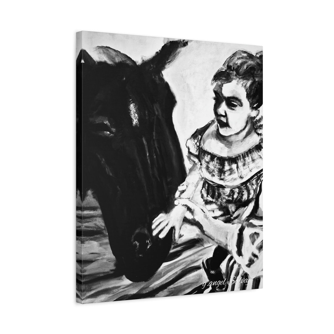New Best Friend Canvas Art - Elegant Home Decor