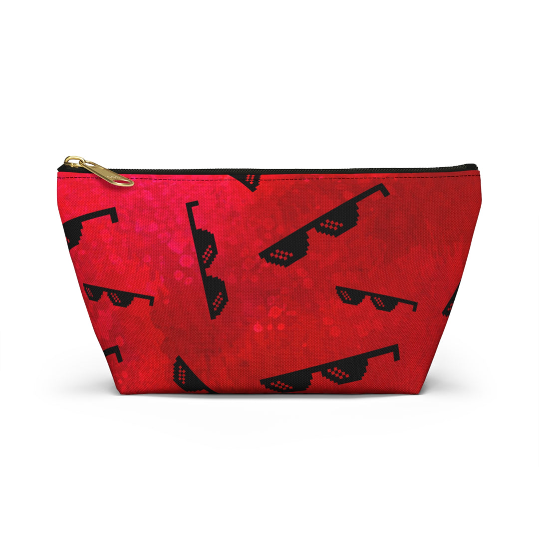 Affirmations and Sunglasses Accessory Pouch w T-bottom