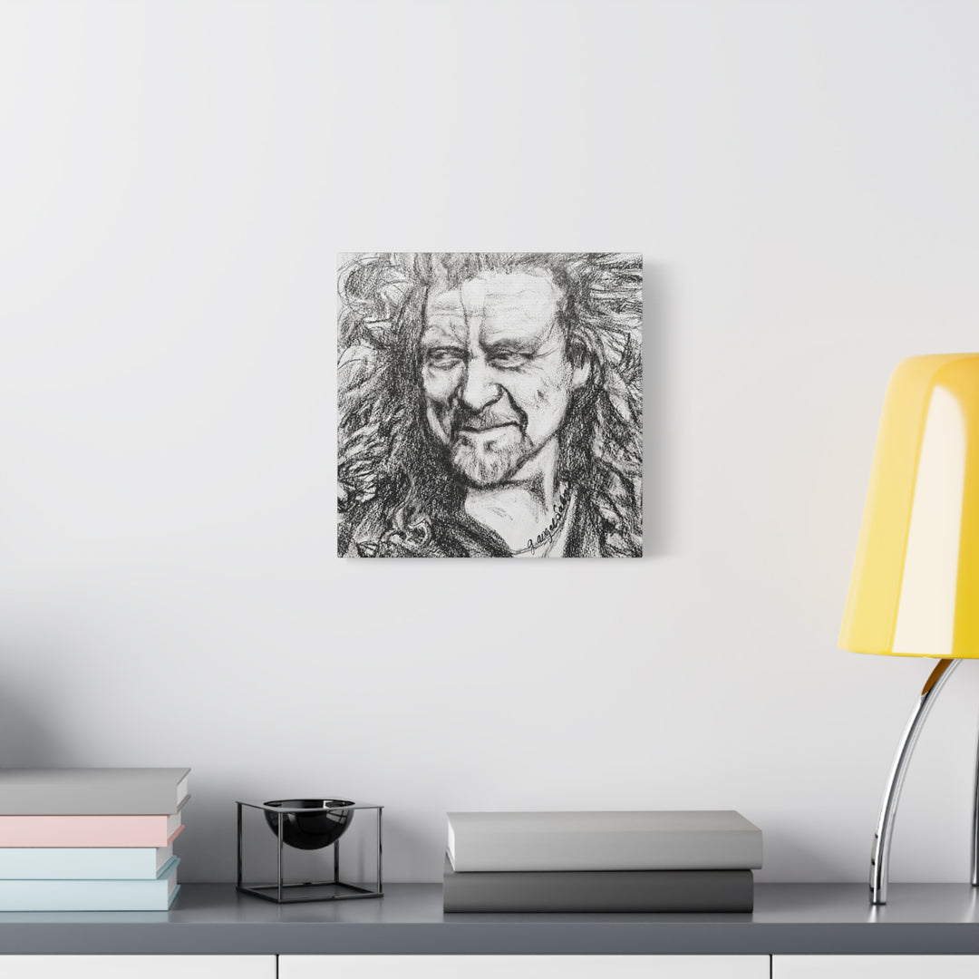 Canvas Print - Robert Plant Rock and Roll Portrait