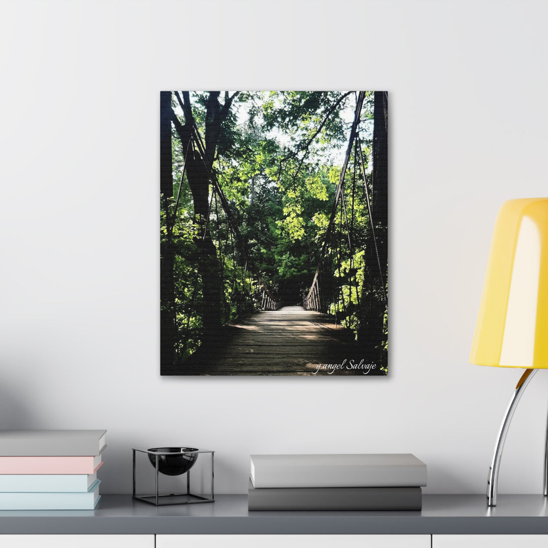 Bridge of Unknown Destination Canvas Gallery Wraps