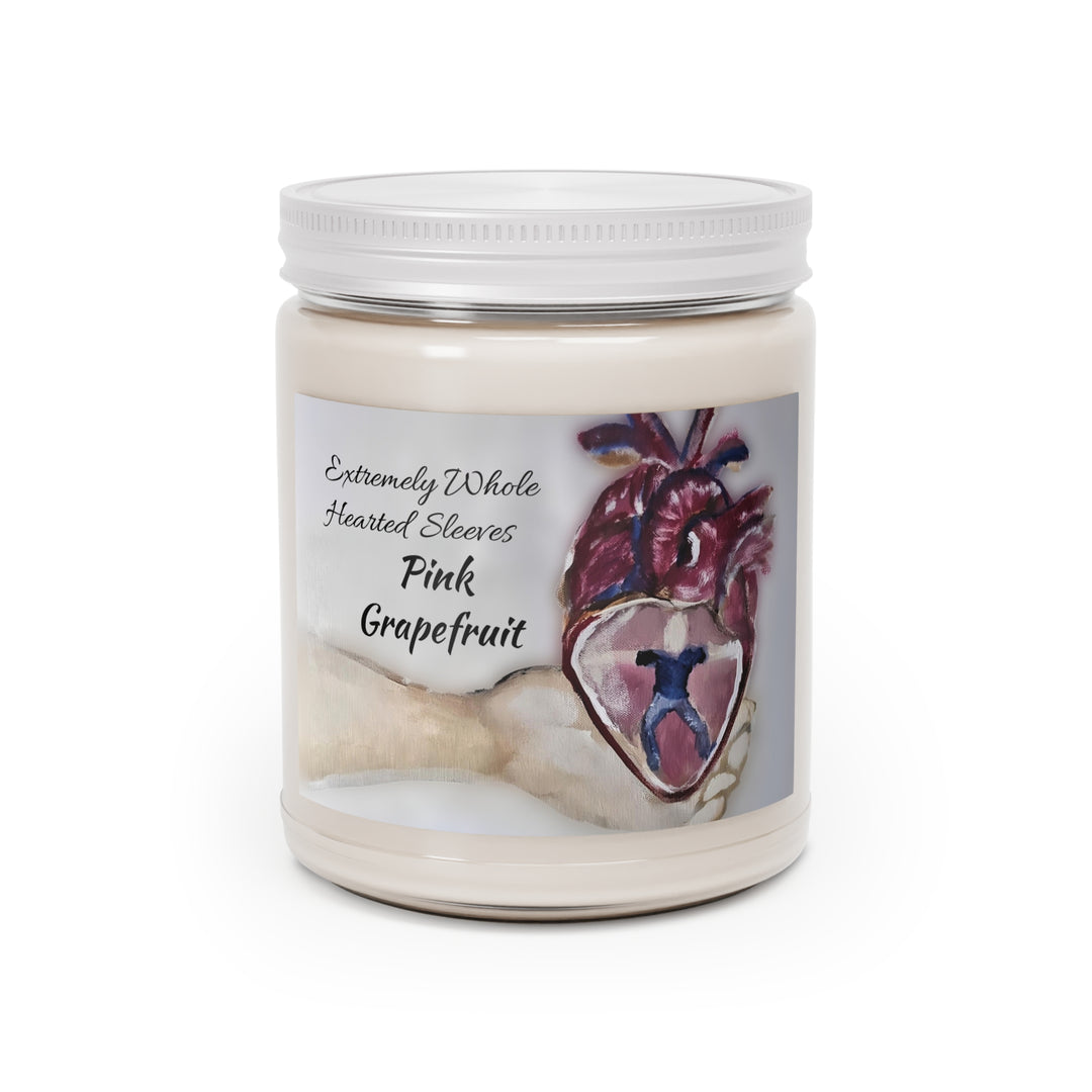 Extremely Whole Hearted Sleeves , Spiced Pumpkin Ginger and Pink Grapefruit Scented Candles,  or Unscented