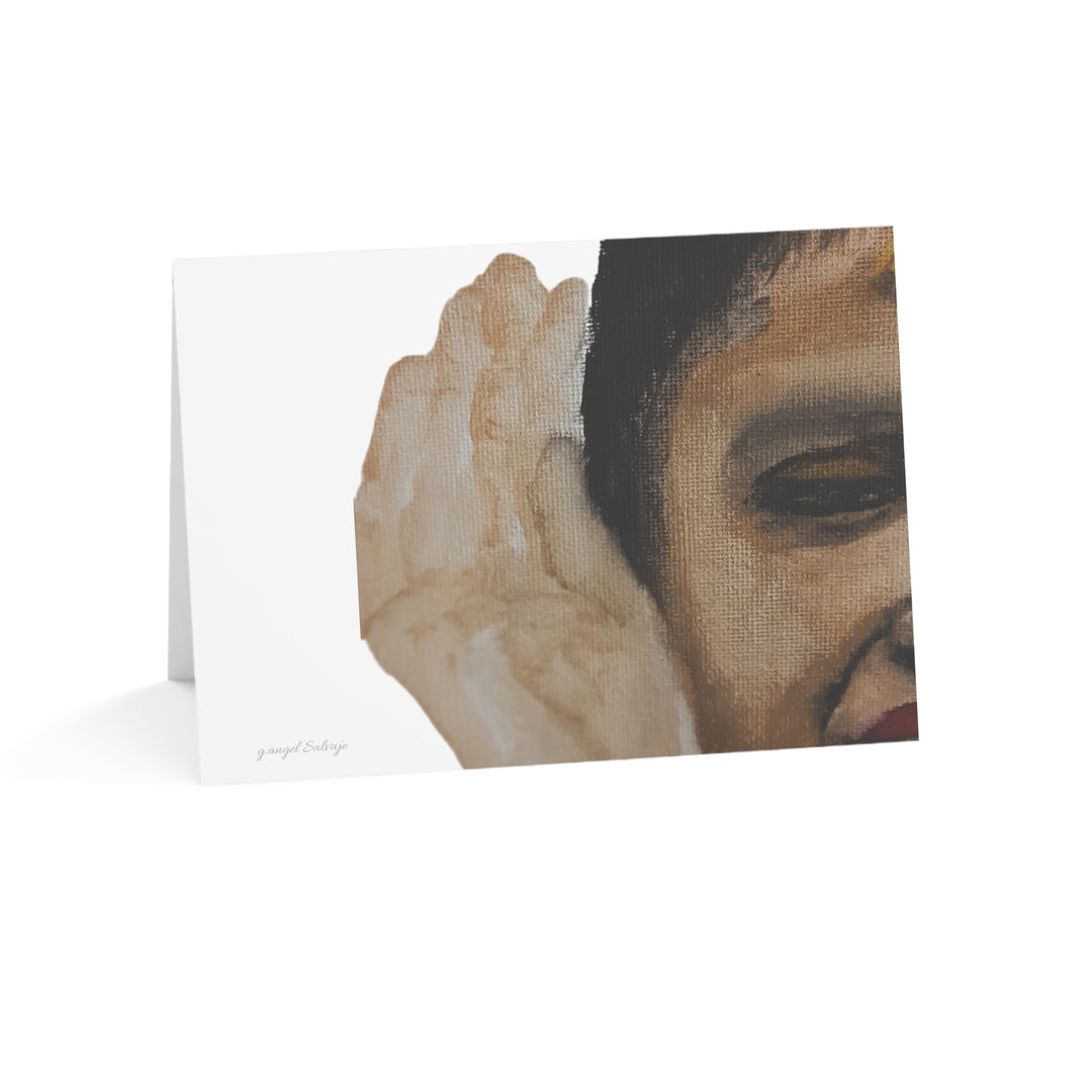 Celebrating Life with Dancing in the Streets Greeting Cards - Handcrafted Designs for All Occasions - Set of 1, 10, 30, 50