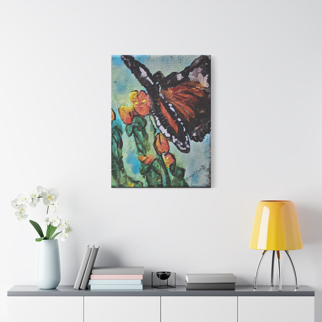 Canvas Print - Monarch Queen Butterfly