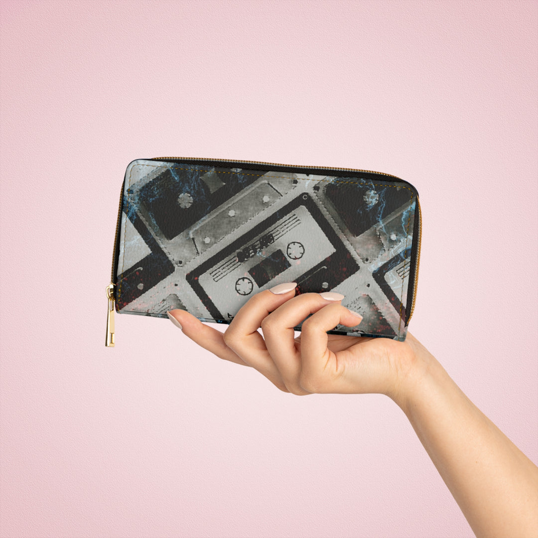 Mixed Tape = True Love Zipper Wallet