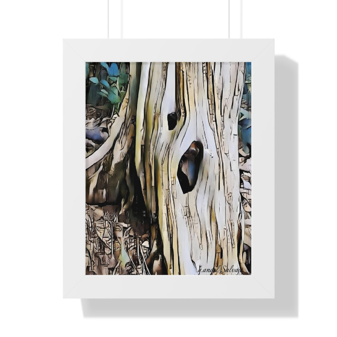 It Is All About What is Hidden Within Framed Vertical Poster