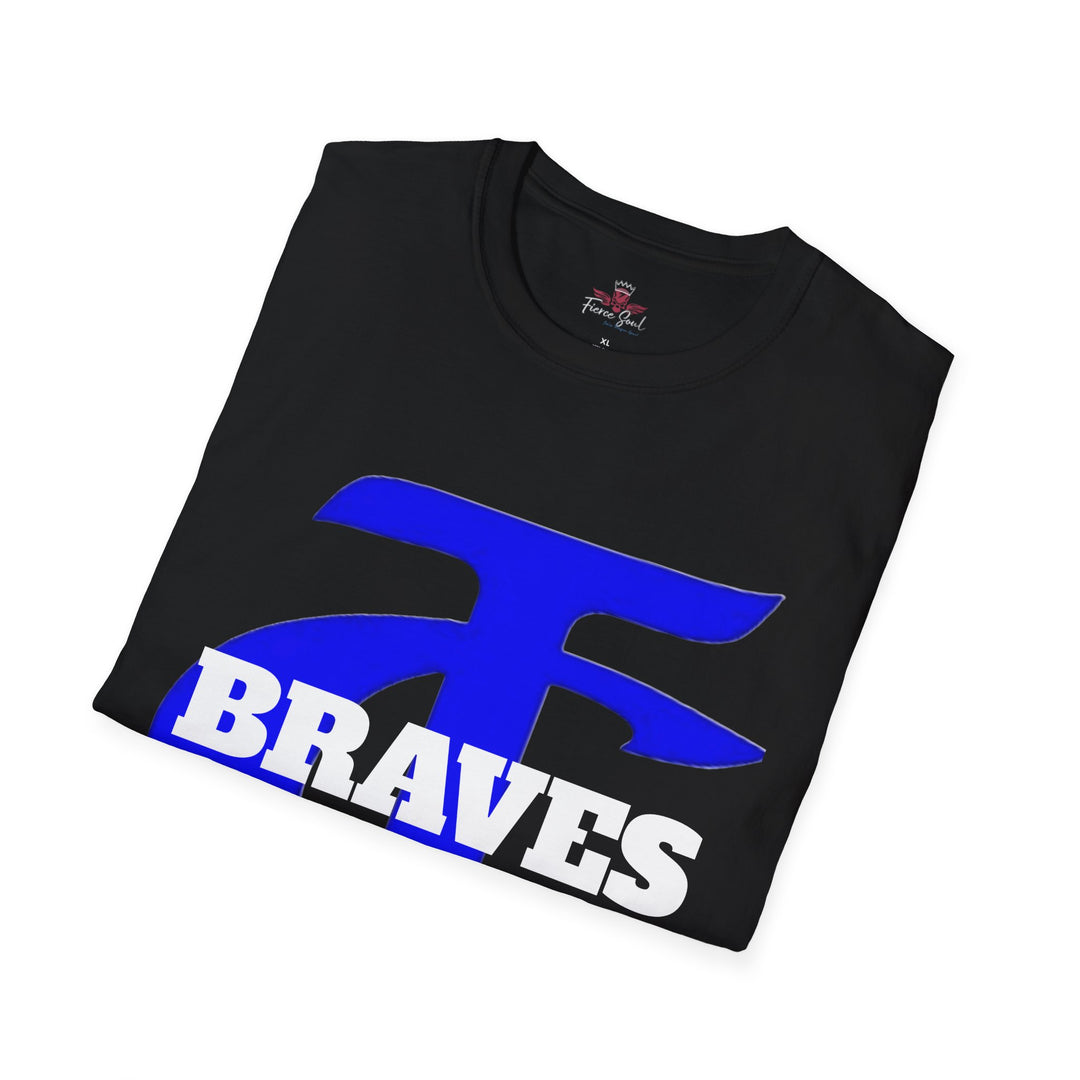 T-Shirt - Tishomingo County High School Braves Football Breast Cancer Awareness Pink Shirt