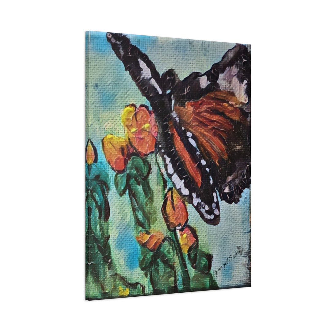 Canvas Print - Monarch Queen Butterfly