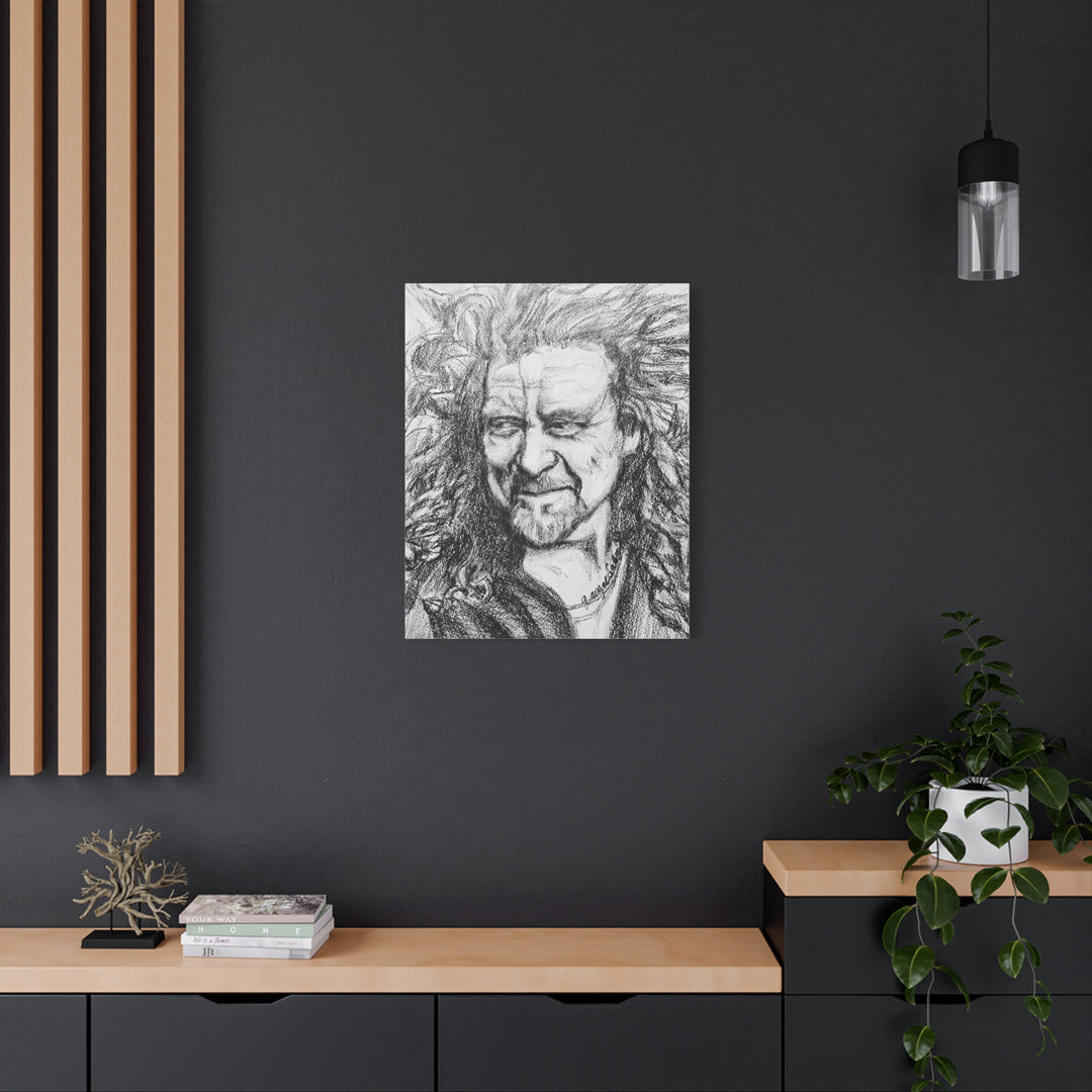 Canvas Print - Robert Plant Rock and Roll Portrait