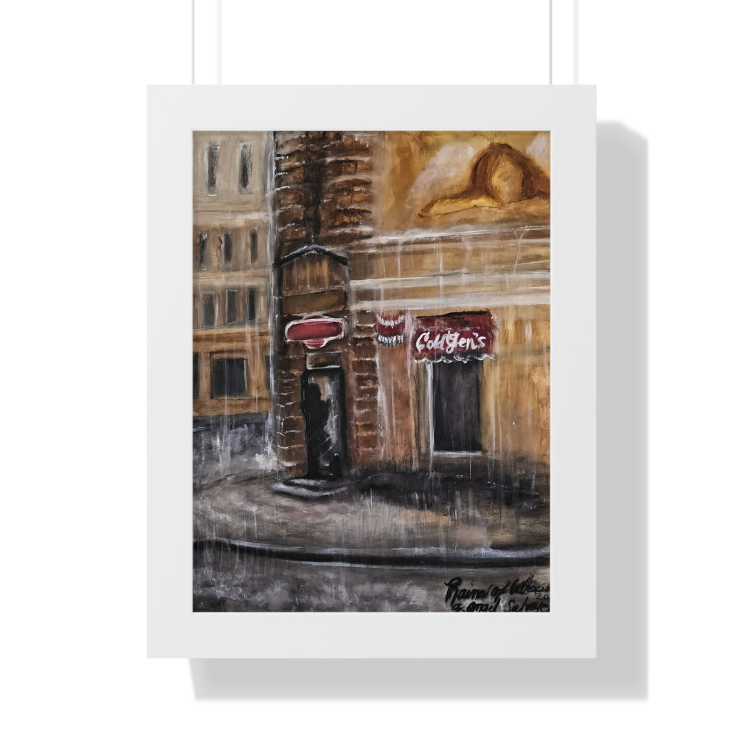 Vertical Poster 'Rains of Intercession' by g angel Salvaje