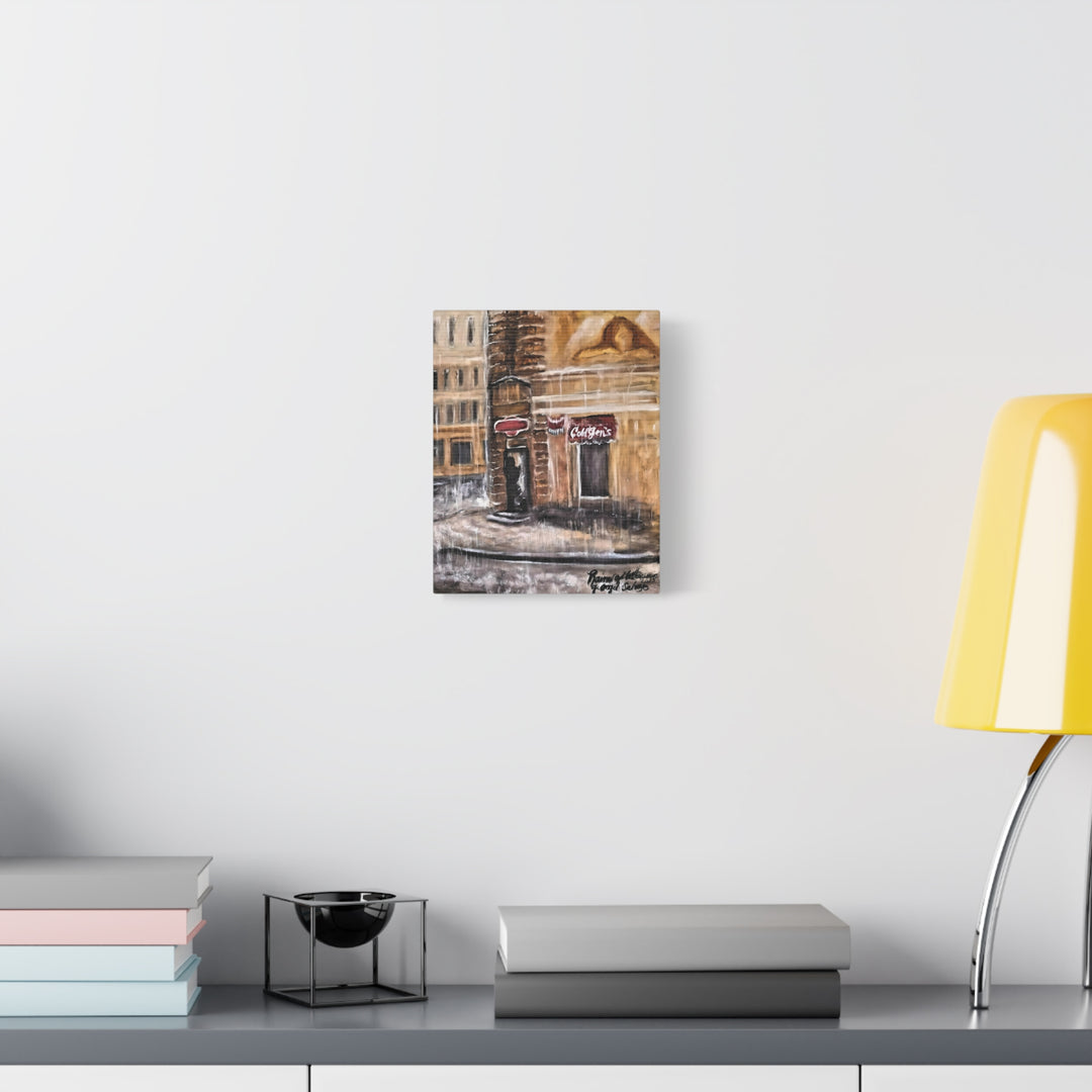Realist Tones Canvas Print - Tears of Intercession-Urban Rainscape Design