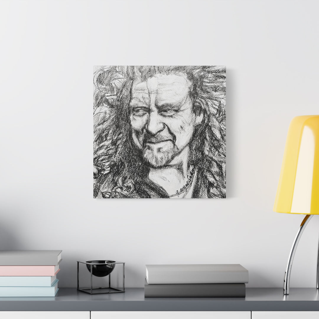 Canvas Print - Robert Plant Rock and Roll Portrait