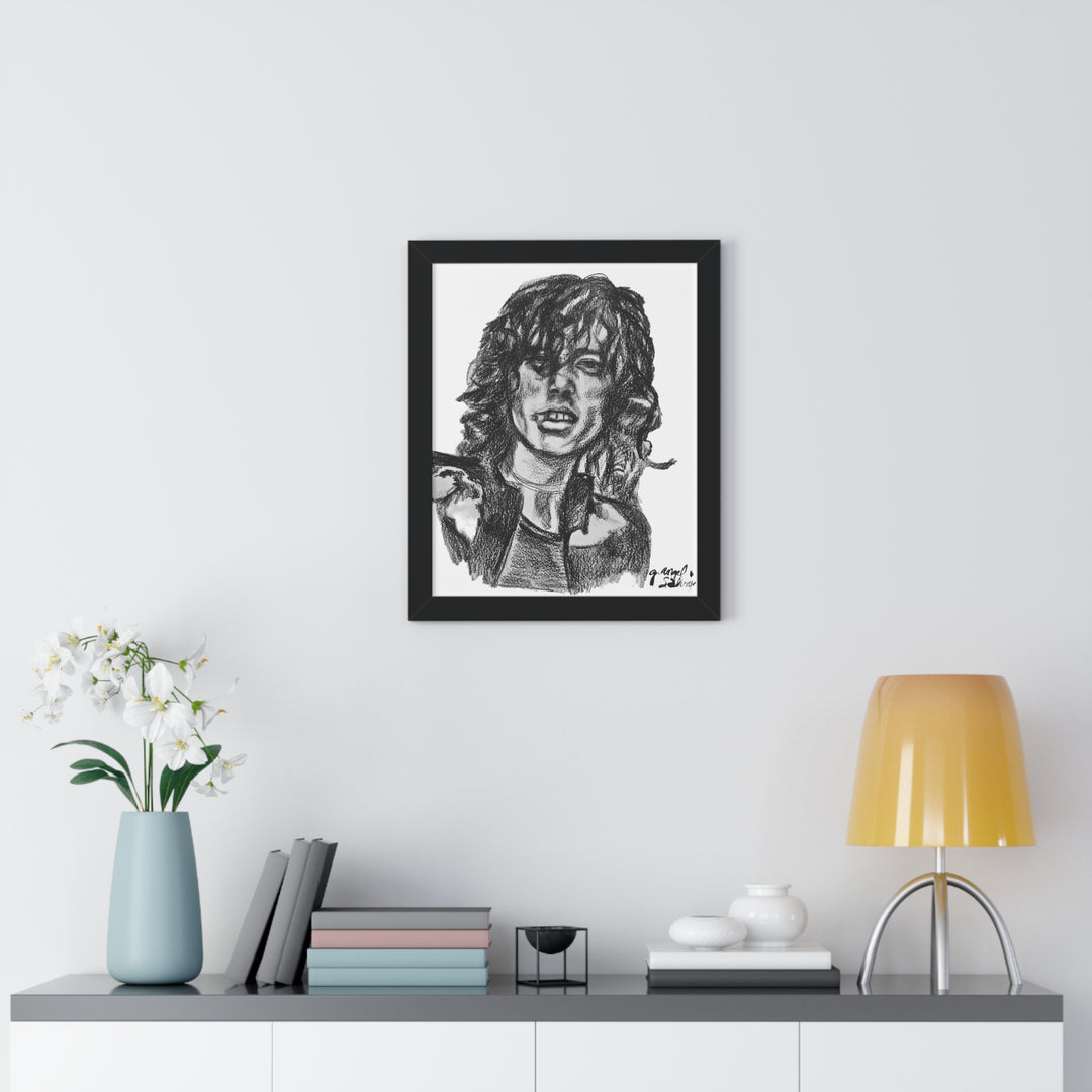 Vertical Poster Jimmy Page Rock and Roll Series Wall Art