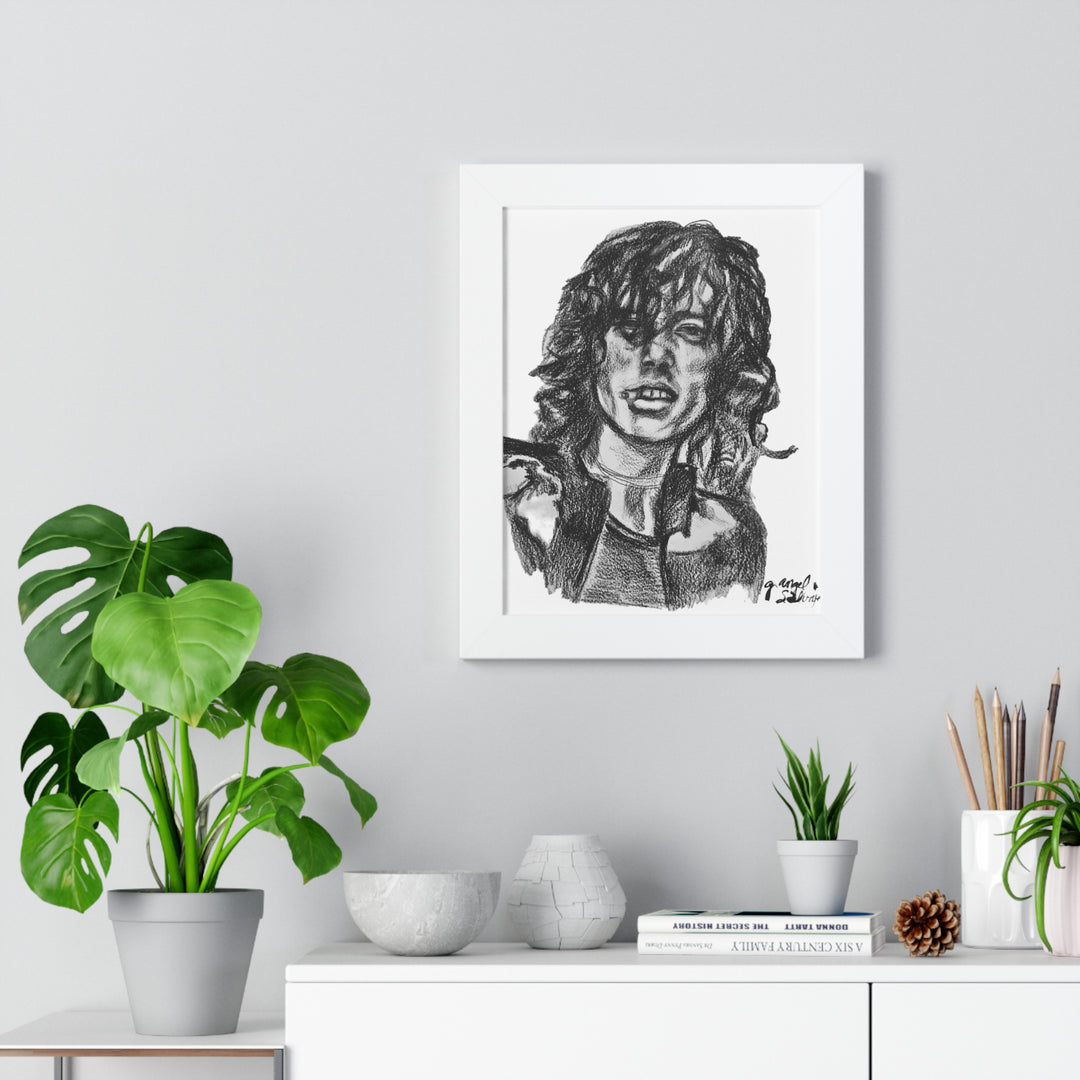 Vertical Poster Jimmy Page Rock and Roll Series Wall Art