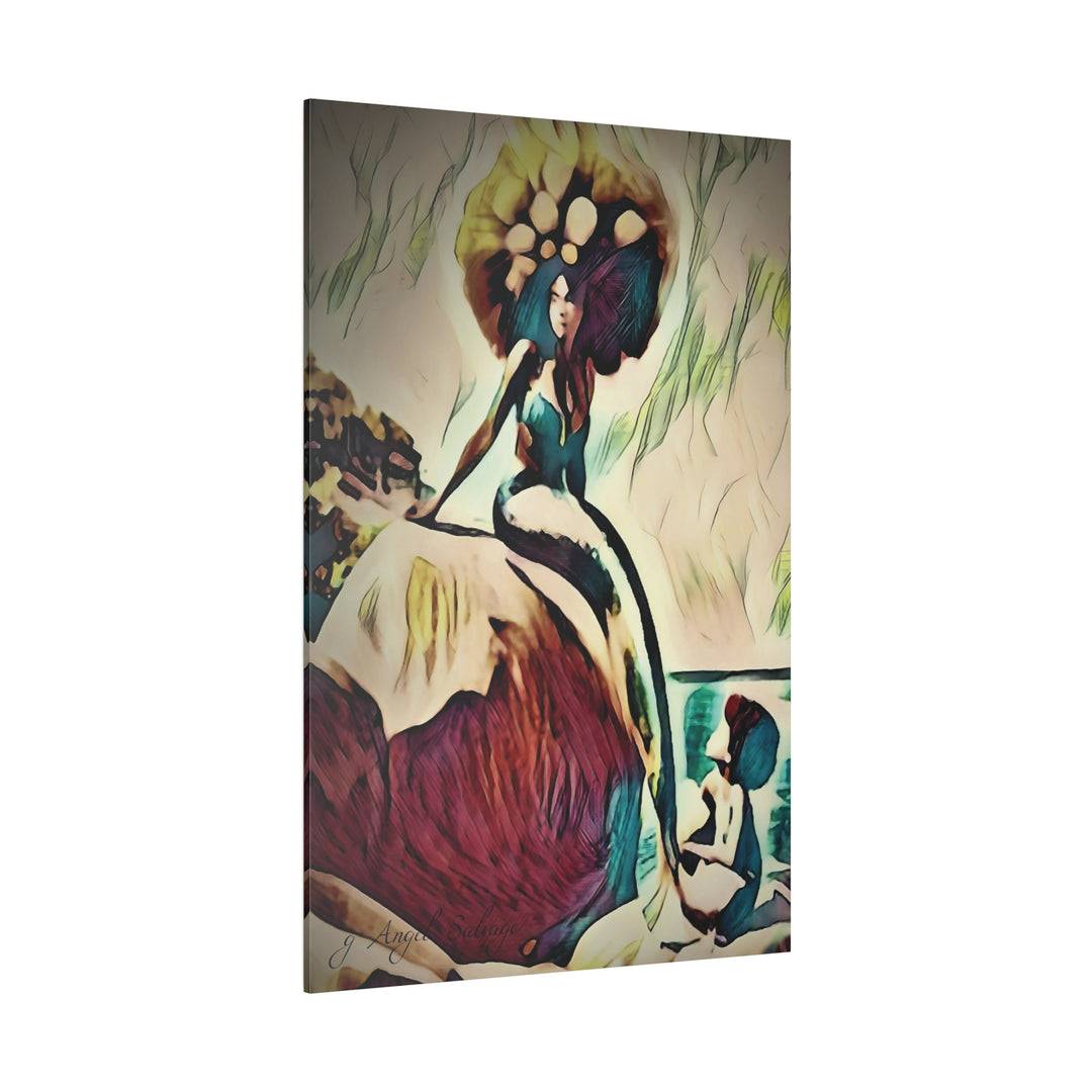 Mermaid Madonna Canvas, Stretched, 0.75"
