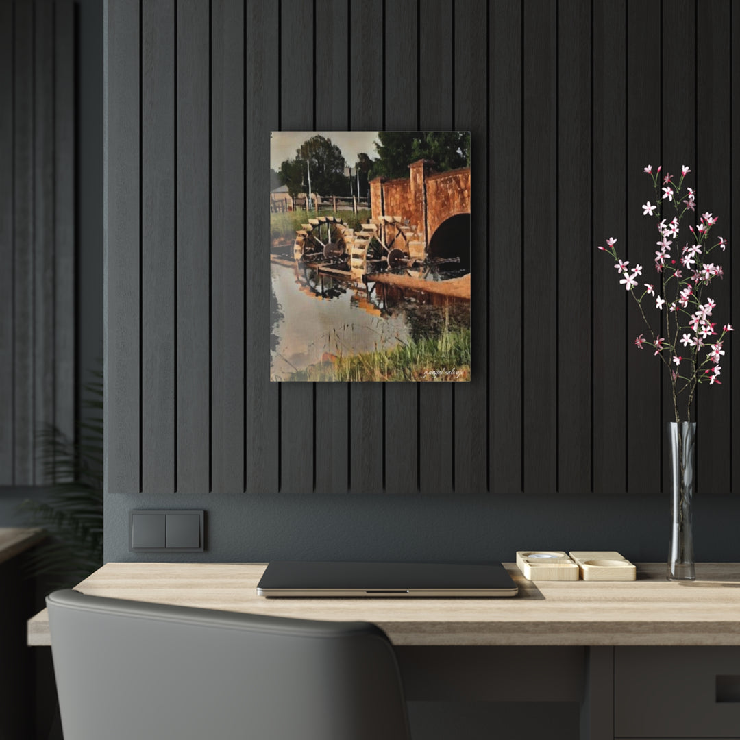 Water Wheels Acrylic Prints