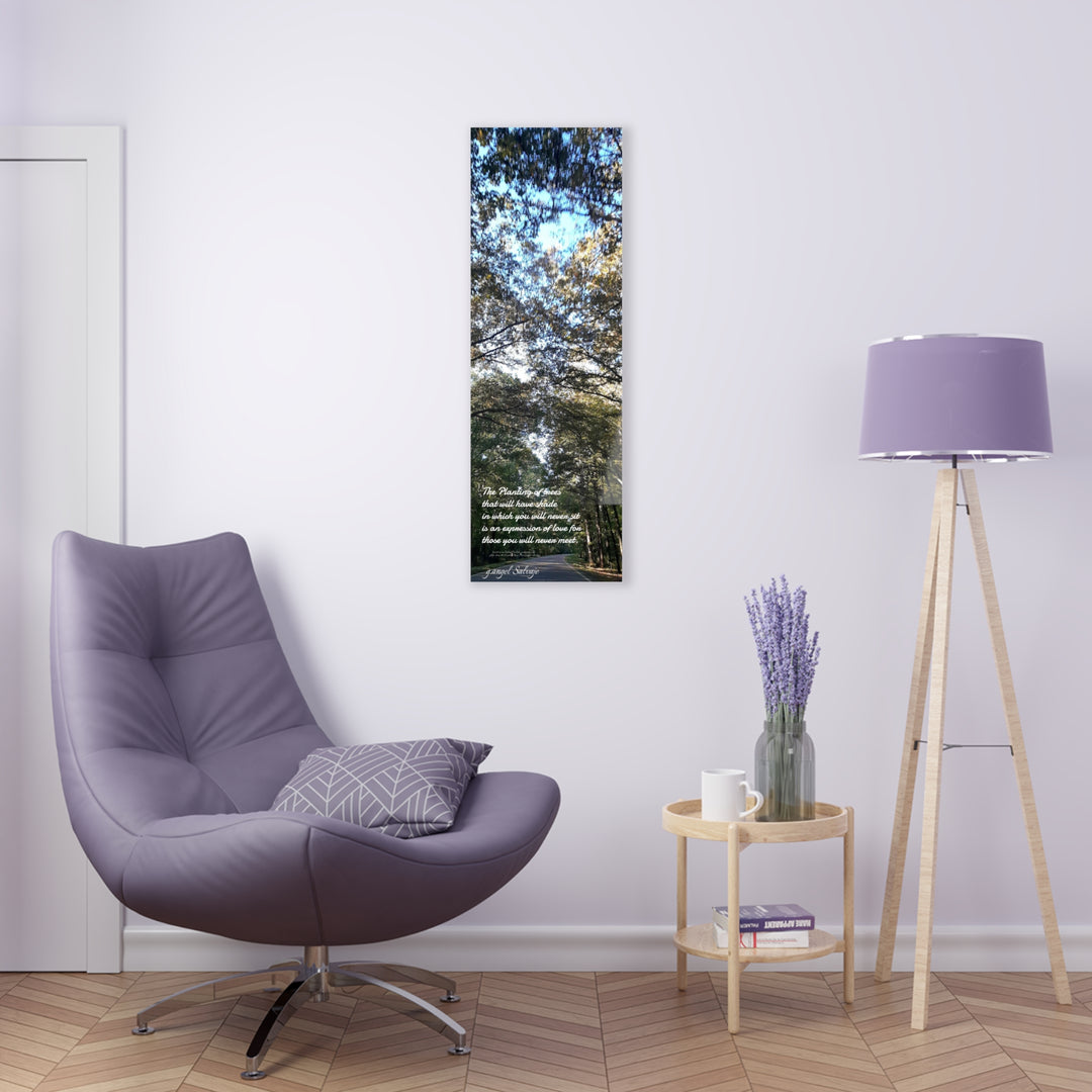 Servitude and Love, Indian Proverb adaptation, Acrylic Prints