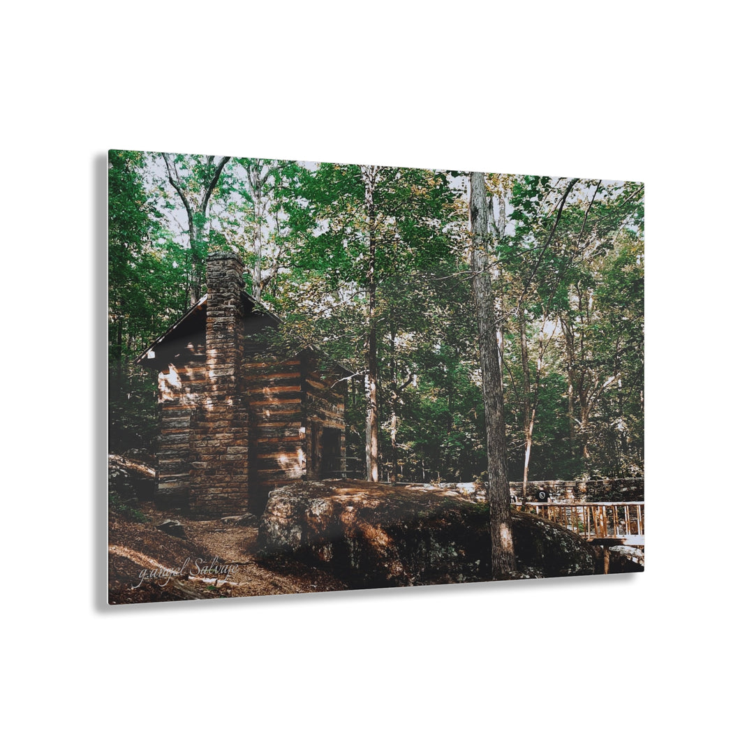 Just a Cabin in the Corner of Gloryland Acrylic Prints