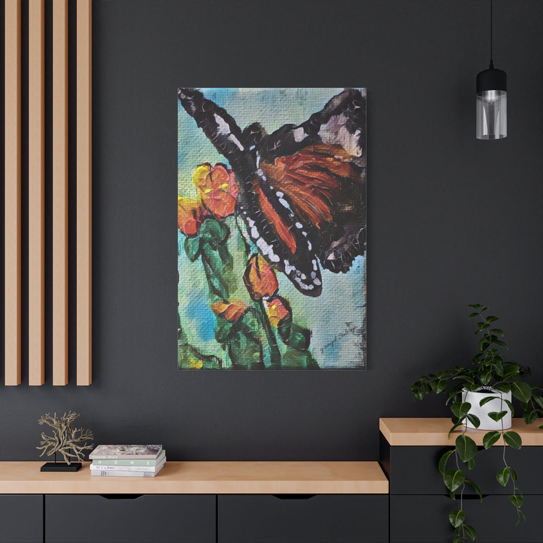 Canvas Print - Monarch Queen Butterfly