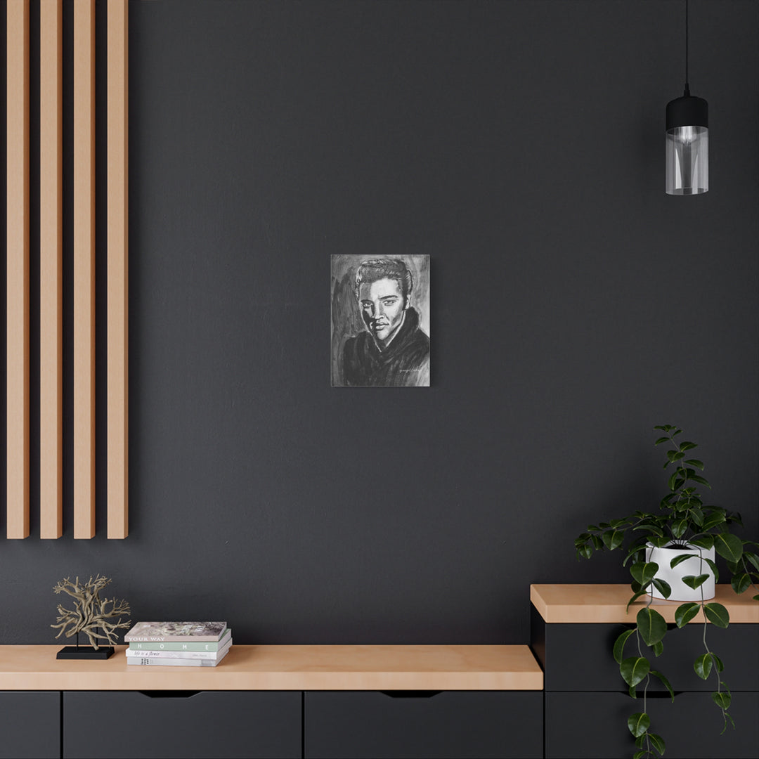 Elvis Canvas Print, from the Rock and Roll Series