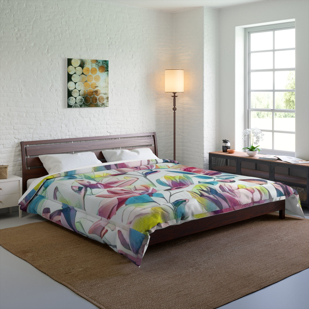 Colorful Roses Comforter