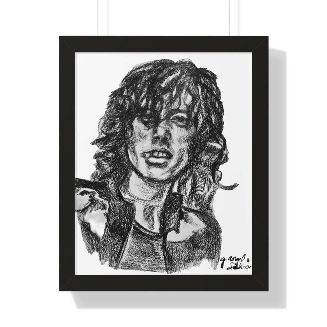 Vertical Poster Jimmy Page Rock and Roll Series Wall Art