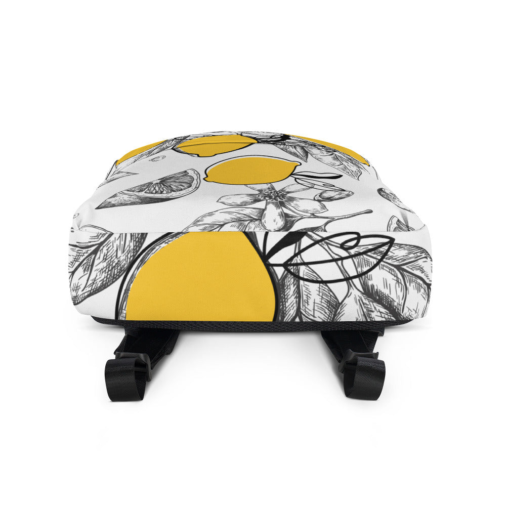 Squeeze the Day Lemon Backpack