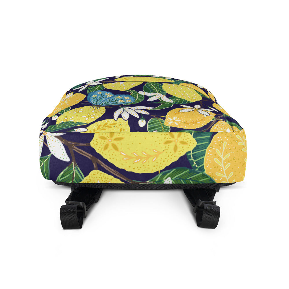 Lemons and Butterflies Backpack