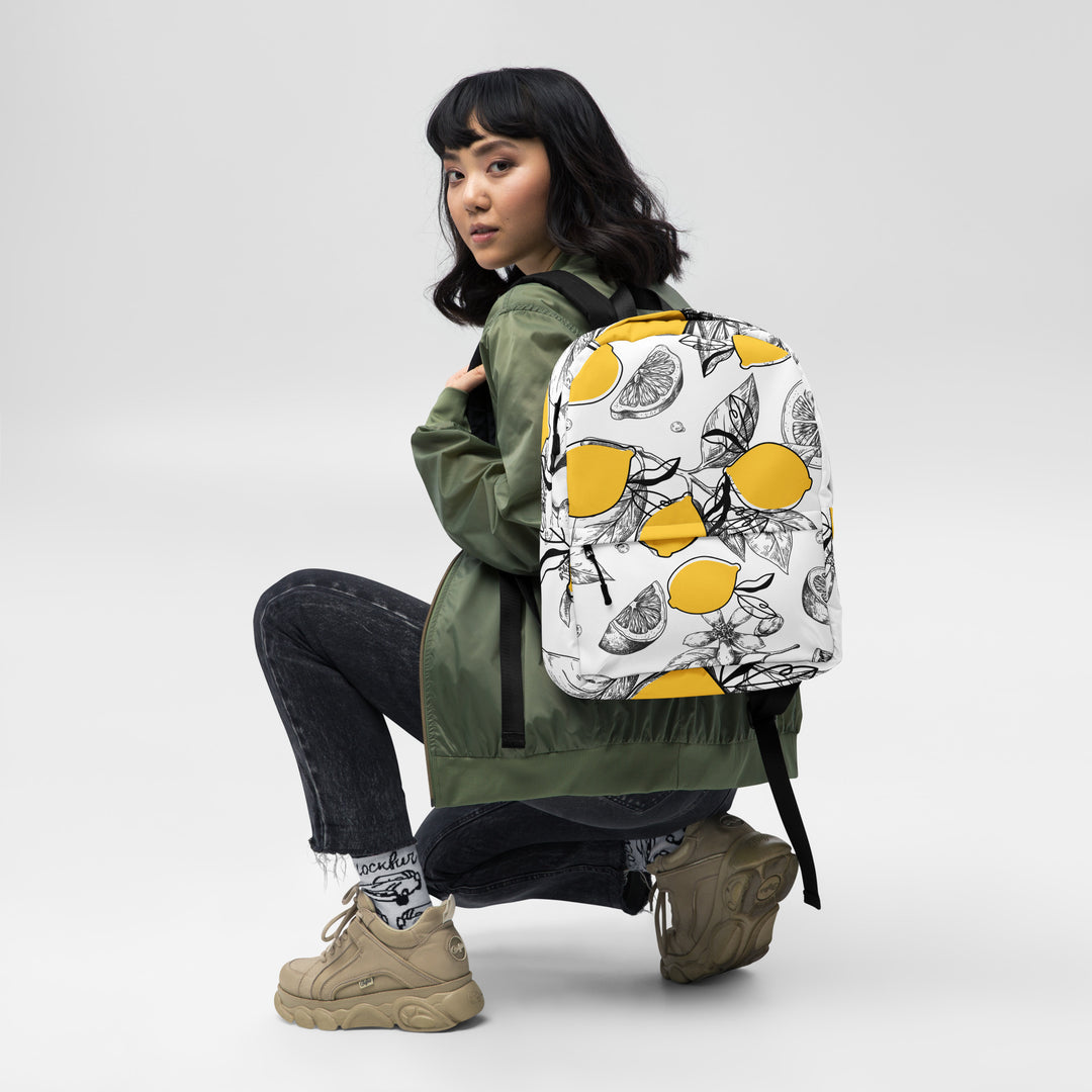 Squeeze the Day Lemon Backpack