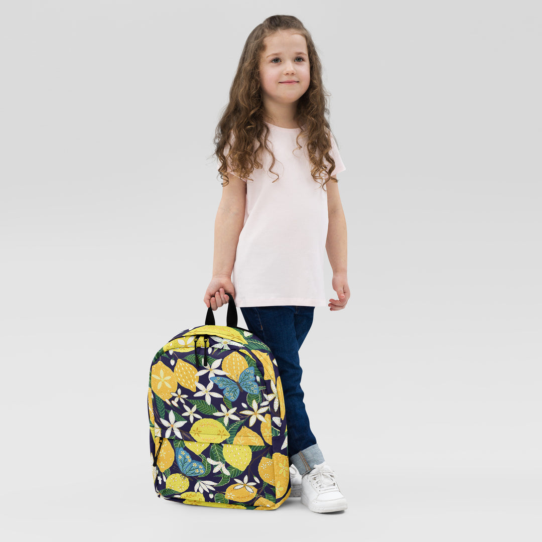 Lemons and Butterflies Backpack