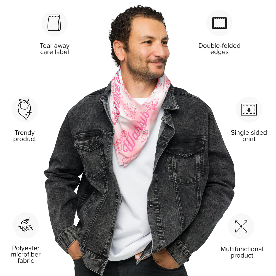 Fierce Soul Warrior, All-over print bandana