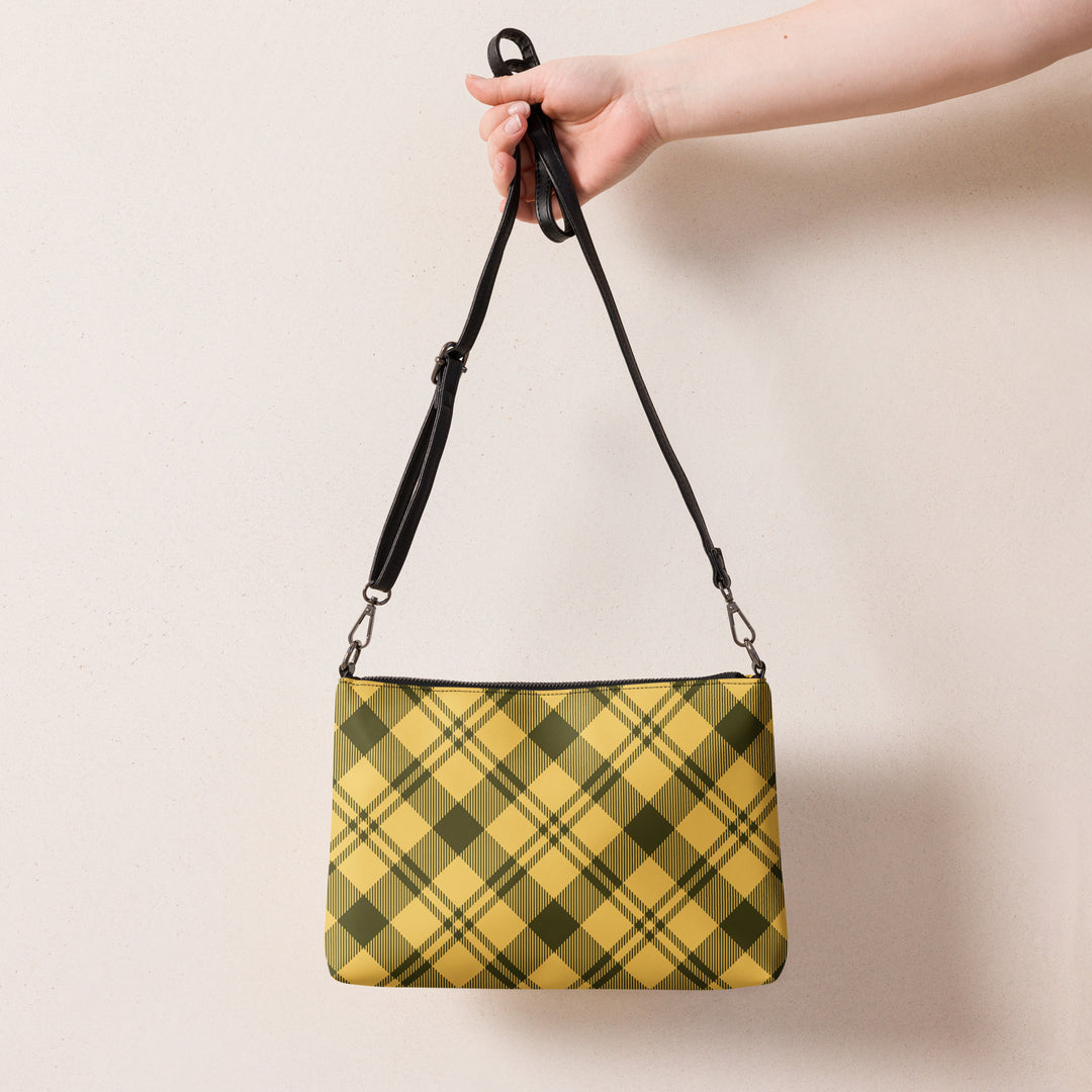 Yellow & Black Autumn crossbody bag