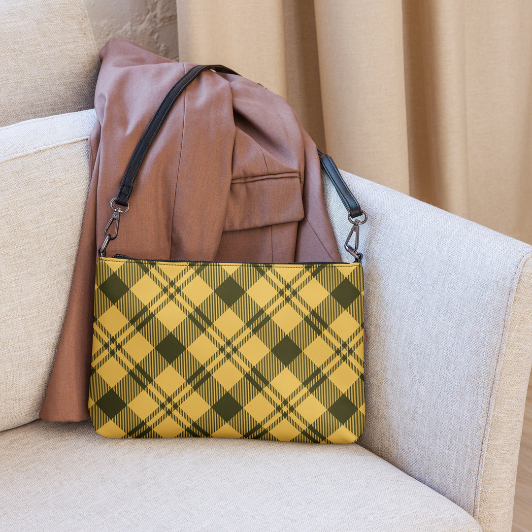 Yellow & Black Autumn crossbody bag