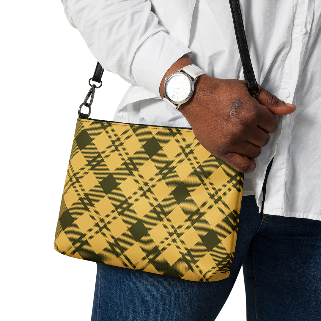 Yellow & Black Autumn crossbody bag