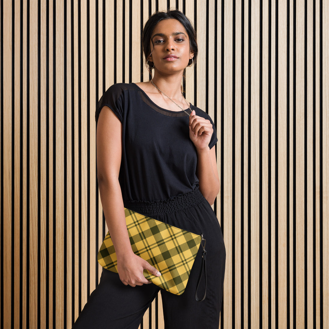 Yellow & Black Autumn crossbody bag