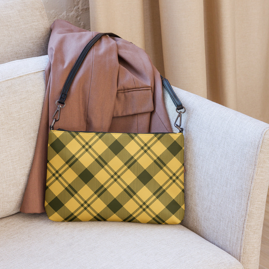 Yellow & Black Autumn crossbody bag