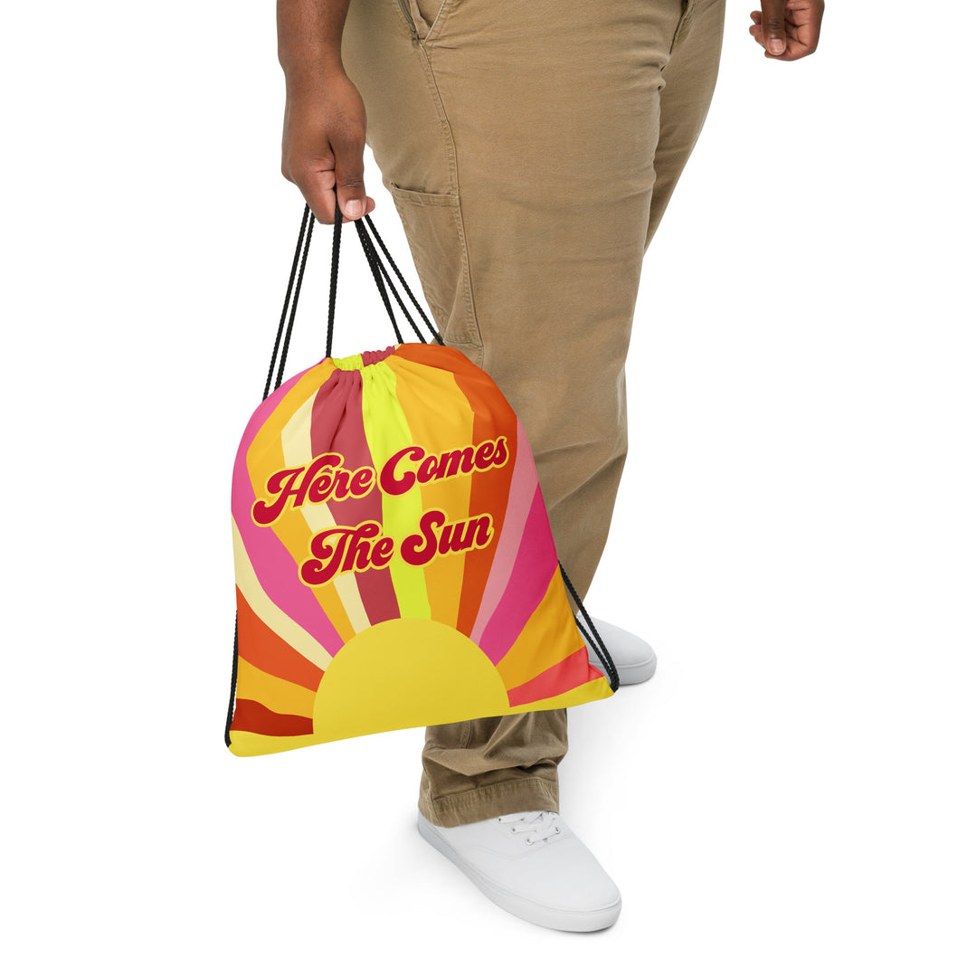 Here comes the sun, Drawstring bag