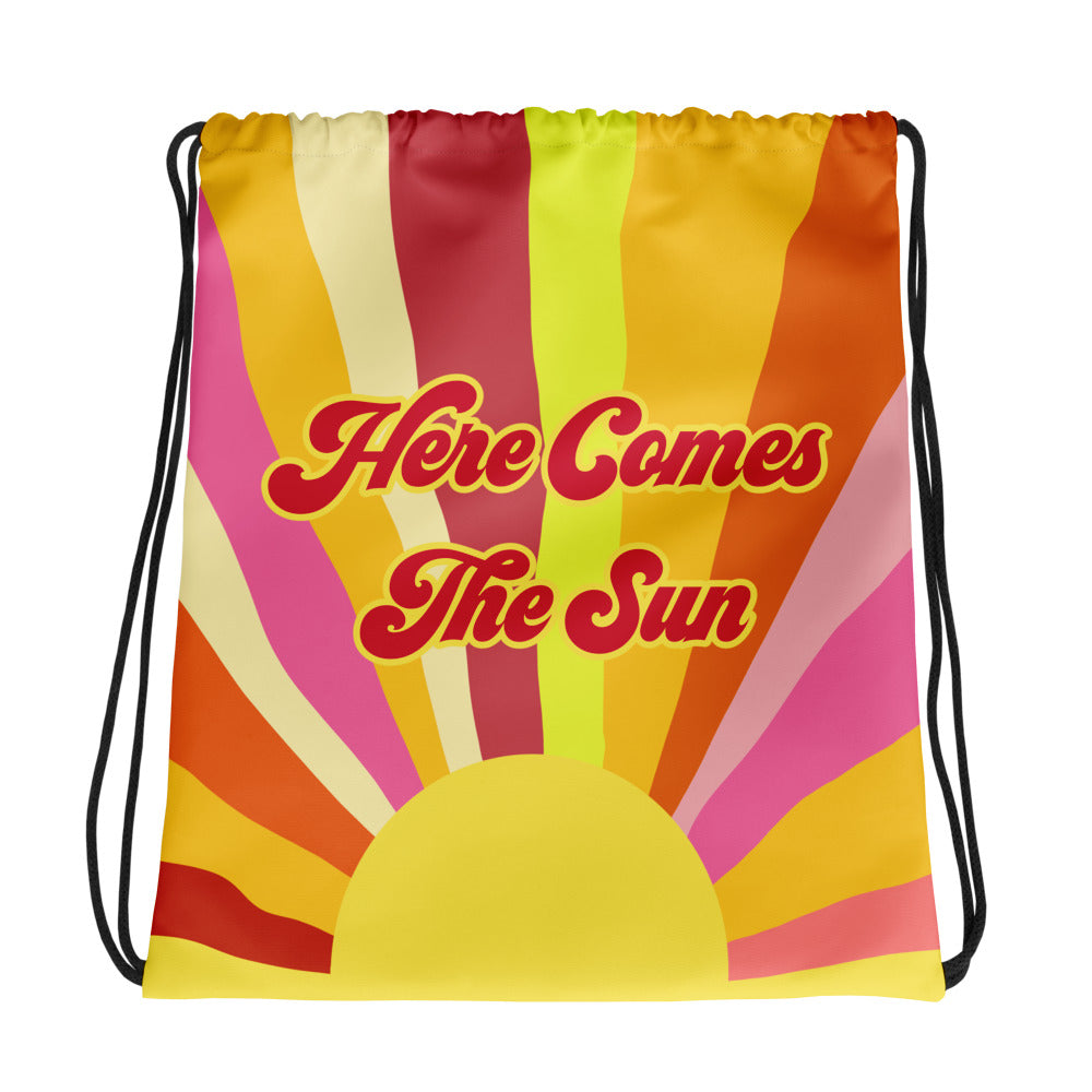 Here comes the sun, Drawstring bag