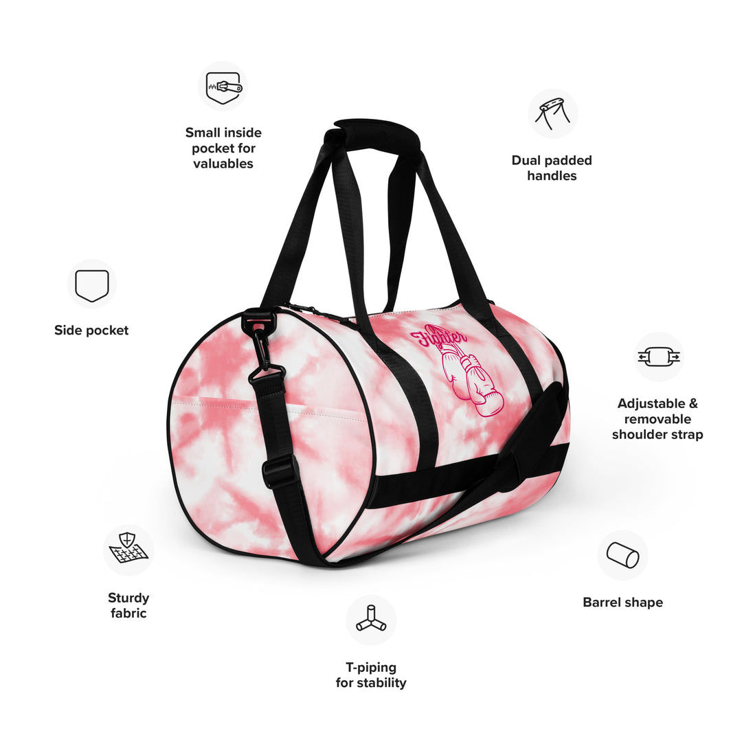 All-over print gym bag