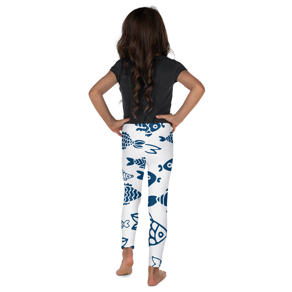 Fish in the Deep Water Kid's Leggings