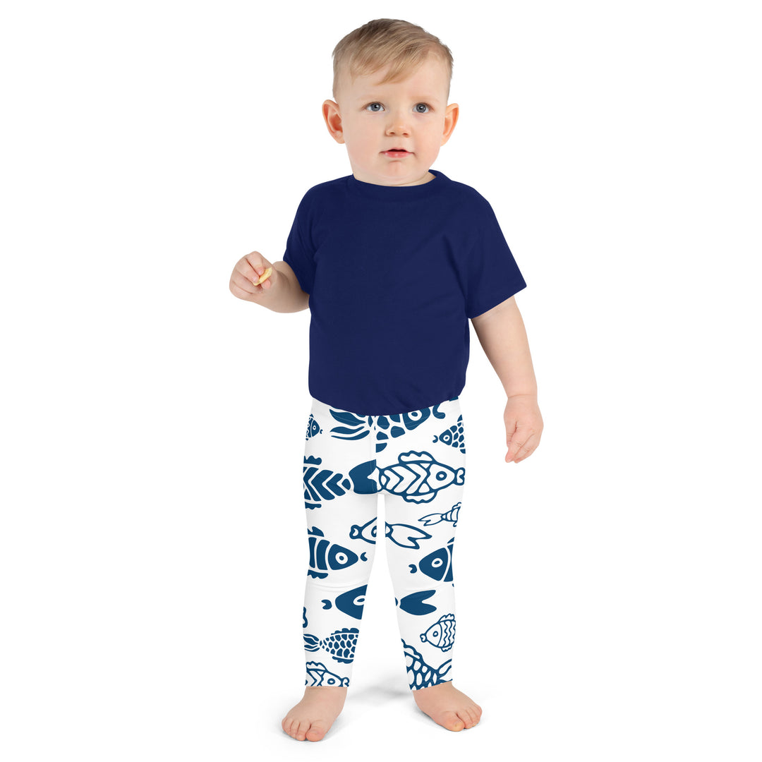 Fish in the Deep Water Kid's Leggings