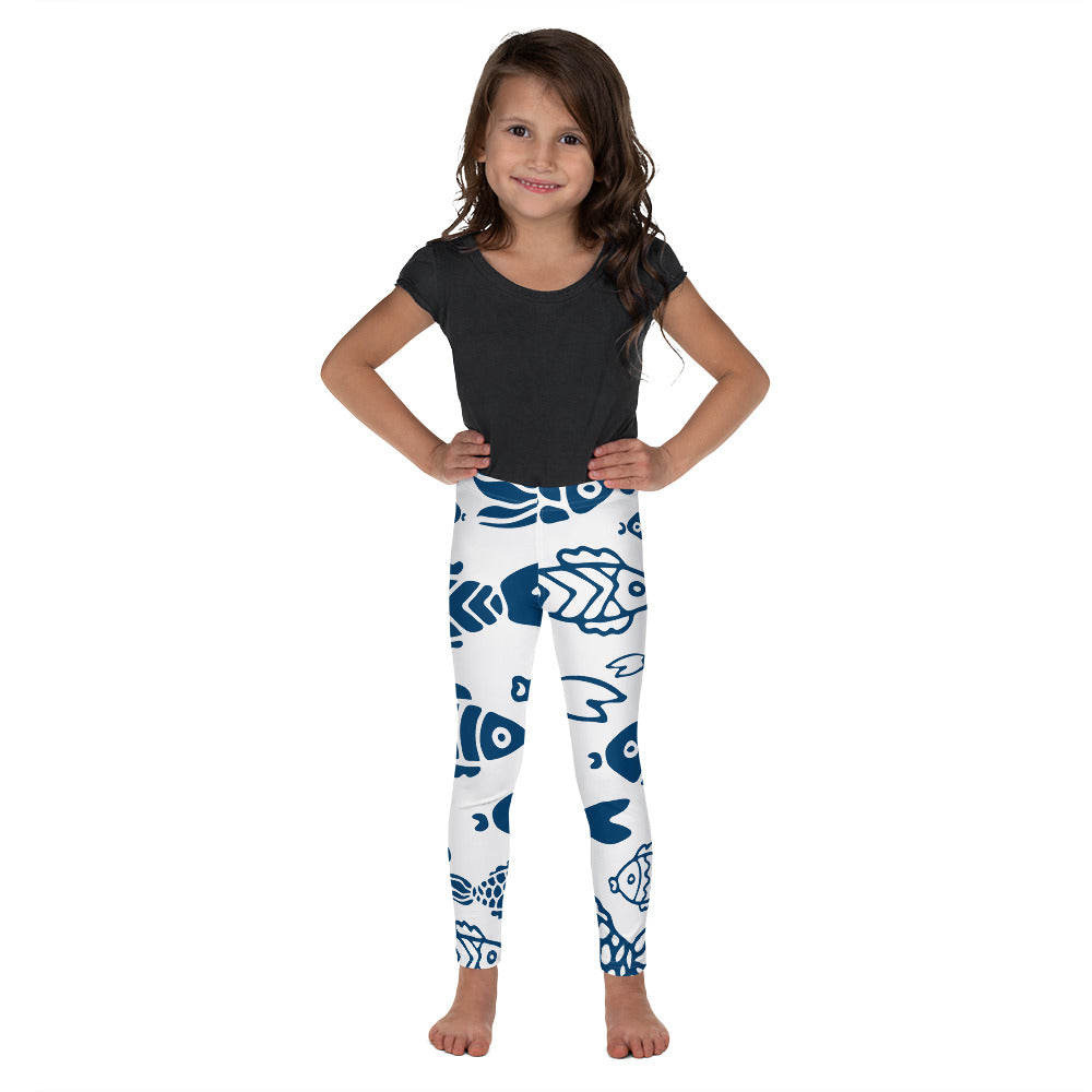 Fish in the Deep Water Kid's Leggings